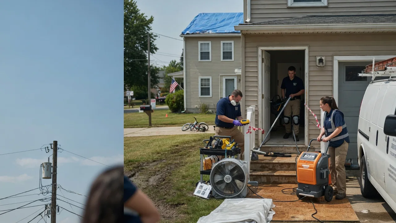 Water Damage Repair in Hornbeck, LA near me